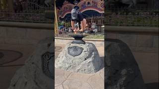 Pull The Sword Out Of The Stone #shorts #ytshorts