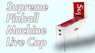 Supreme PinBall Machine Live Cop