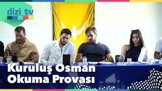 Kuruluş Osman'ın yeni sezon okuma provasından çok özel görüntüler!  @KurulusOsman