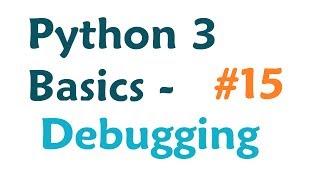 Python 3 Programming Tutorial - Common errors