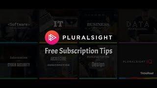 Get 3 Months of Free Pluralsight Premium Account