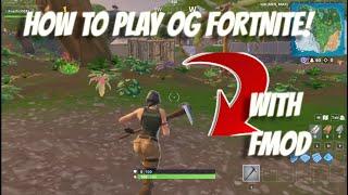 *NOT WORKING*How to play OG FORTNITE in 2023 (fmod)