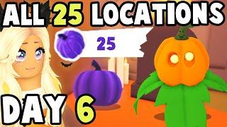 (DAY 6) ALL 25 PURPLE PUMPKIN LOCATIONS + PUMPKIN FRIEND