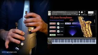 Roland Aerophone AE-10 and Alto Saxophone Kontakt sample library. Woodwind vst, wav