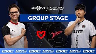 HeRoMaRinE vs. Dark - EWC StarCraft II | Day 1 - Group Stage