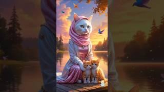 CUTE KITTEN SHOLAWAT NABI #sholawat #sholawatnabi #sholawatan #laguanakislami #kucing