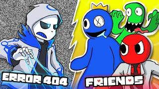 If RAINBOW FRIENDS met ERROR 404 SANS (FNF Roblox Animation as UNDERTALE)