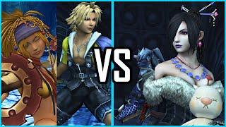 Tidus and Rikku vs. Lulu and Kimahri | Final Fantasy X-2 HD Remaster