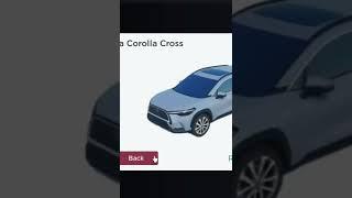 I bought the Toyota Corolla Cross! #roblox #toyota #corollacross