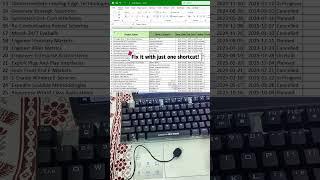 Freeze Excel Headers Instantly with THIS Shortcut – You’ll Never Scroll Blind Again #excel #office