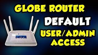 Globe FIBERHOME Default User/Admin Access