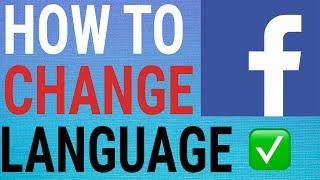 How To Change Facebook Language On iPhone / iPad