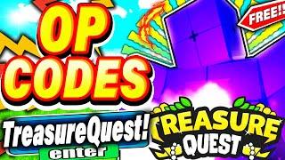 TREASURE QUEST CODES *FREE WEPONS* ALL NEW SECRET OP ROBLOX TREASURE QUEST CODES!