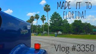 MADE IT TO FLORIDA! | My Trucking Life | Vlog #3350