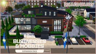 The Roller Galaxy | The Sims 4 | House Tour | Businesses & Hobbies EP