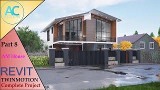 AM House | Part 8 | Complete Step By Step Project | Revit and Twinmotion Tutorial