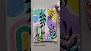Try this!  Creative  Canvas painting ideas#art #bohoart #shortsvideo #abstractart #mandala #canvas