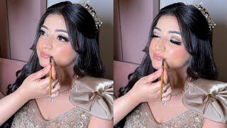 REAL ENGAGEMENT BRIDAL MAKEUP | GLAM MAKEUP