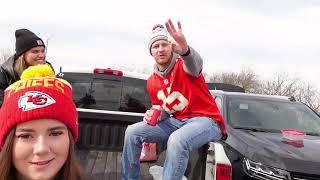 Kansas City Chiefs versus Cincinnati Bengals AFC championship game tailgate!￼