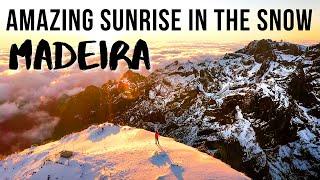 PICO RUIVO TO PICO DO ARIEIRO SUNRISE SNOW HIKE