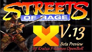 Streets of Rage X v.13 Rebellion Beta Preview | OpenBoR Games