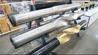 How Giant Drill Bit & Pipe Is Made. Amazing Other Mass Production Processes