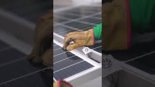 Solar Panel  Installation  #solarenergy #solarpanel #solarpower #solar #monocrystalline #technical