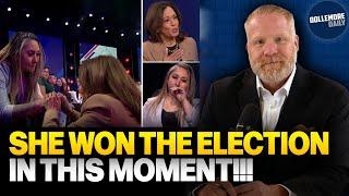 Kamala Harris STUNS CROWD IN AMAZING HUMAN MOMENT w/ Woman at Town Hall!!!