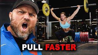 How To Get FASTER Bar Speed For Snatch