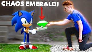 I USED A CHAOS EMERALD IN REAL LIFE! *I Have Sonics Powers!*