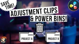 Create reusable resources to share between all your projects Davinci Resolve - 5 Minute Friday #36