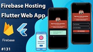 Flutter Tutorial - Firebase Hosting - Deploy Flutter Web App