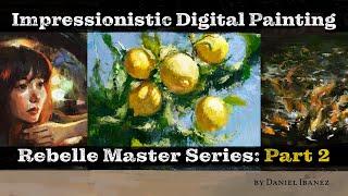 Rebelle Master Series: Impressionistic Digital Painting Like Claude Monet