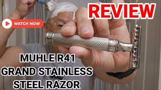 MUHLE R41 GRAND STAINLESS STEEL RAZOR