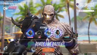 Overwatch 2 Rollout Doomfist God GetQuakedOn Tryhard Gameplay & C9