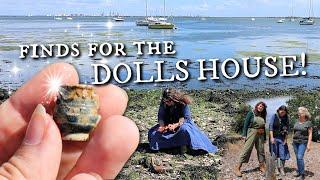 Mudlarking Dolls House Extravaganza With A Special Guest + Rebuild Craft!