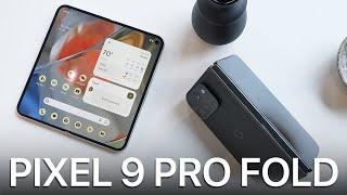 Google Pixel 9 Pro Fold First Look - Their Thinnest Foldable vs Samsung Z Fold 6!