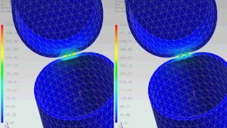 NX 7.5 Advance Simulation - NX Nastran - Stress analysis - Elemental & Element Nodal