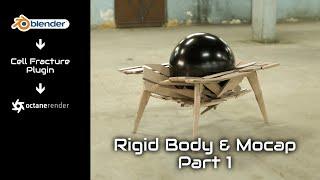 Blender 3D - Rigid Body and Motion Capture - Part 1