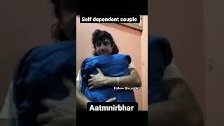 self dependent couple #funny