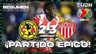 HIGHLIGHTS | América 2-3 Necaxa | Liga Mx - CL2025 J7 | TUDN