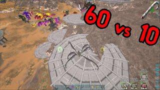 Attack Our TP With 60 PPL !! | Ark Official PVP 