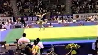 8th T BLR Yulia﻿ Sobko FX   1995 World Gymnastics Championships Partial