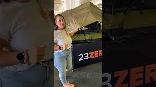 23Zero Dakota Super Lite Roof Top Tent #snowysoutdoors #camping #rooftoptents