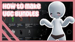 Roblox UGC Bundle Tutorial [read desc]