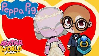 Peppa Pig Gets Married in Avatar World   | Love Story LIVE