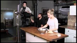 Lighting a TV Kitchen Studio for Making Recipe Videos & Filming Cooking Techniques