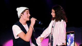 Asher Angel serenaded my daughter on stage with "Being Around You"!  10/23/19