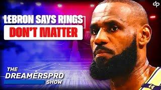 BREAKING: LEBRON JAMES STUNS THE NBA WORLD BY SAYING THAT THE MICHAEL JORDAN RING CULTURE IS WEIRD