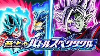 LR TEQ FUSION ZAMASU VS. EVO VEGETA & GOKU! SUPREME MAGNIFICENT BATTLE! (DBZ: Dokkan Battle)